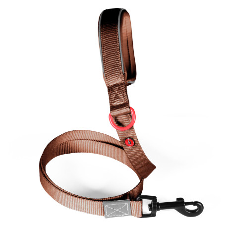 Vodítko pes PREMIUM nylon 20mm/1,2m moka Zolux