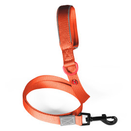 Vodítko pes PREMIUM nylon 20mm/1,2m tm.oranž. Zolux