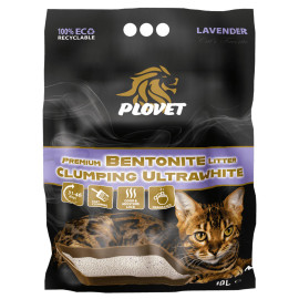 Podestýlka Plovet Premium Wh.Bentonite Lavender 10l