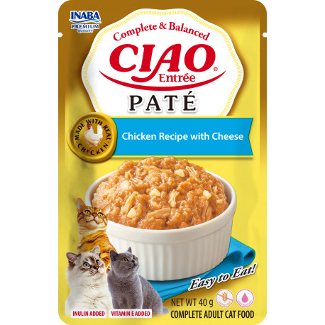 Churu Cat Entrée Paté Chicken Recipe with Cheese 40g