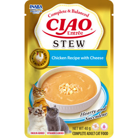 Churu Cat Entrée Stew Chicken Recipe with Cheese 40g
