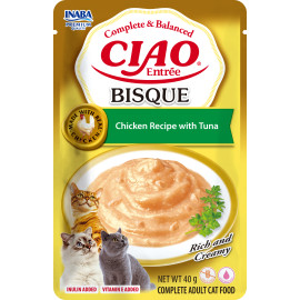 Churu Cat Entrée Bisque Chicken Recipe with Tuna 40g