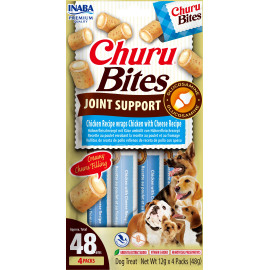 Churu Dog Bites Joint Supp.Chick.wraps Chick&Ches4x12g