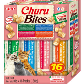 Churu Cat BOX Bites Chicken wraps Variety 16x10g