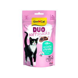 GimCat Duo Soft Snacks losos&pstruh 50g