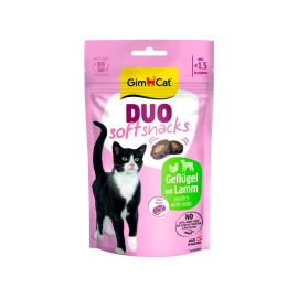 GimCat Duo Soft Snacks drůbeží&jehně 50g