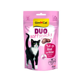 GimCat Duo Soft Snacks hovězí se sýrem 50g