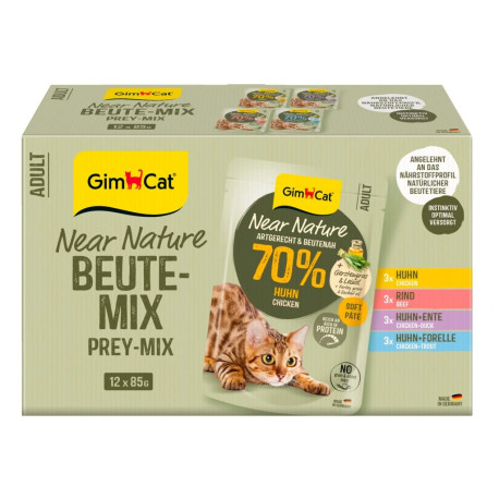 GimCat Near Nature kapsa mix 12x85g