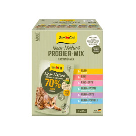 GimCat Near Nature kapsa mix 6x85g
