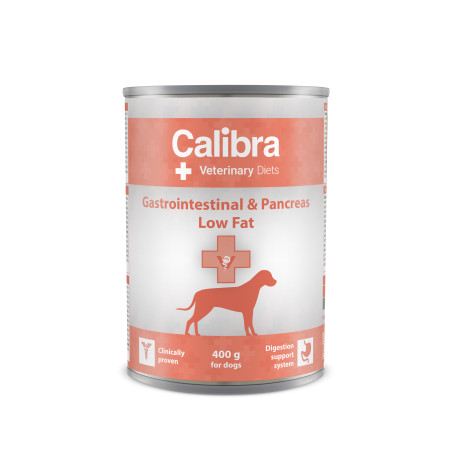 Calibra VD Dog  konz. Gastrointestinal Low Fat 400g