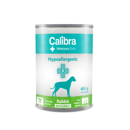 Calibra VD Dog  konz. Hypoallergenic Rabit&Insect 400g