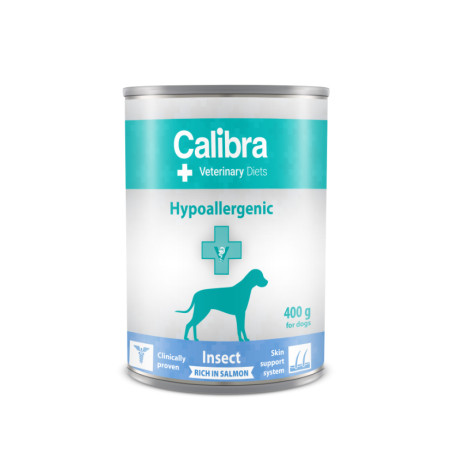 Calibra VD Dog  konz. Hypoallergen. Insect&Salmon 400g