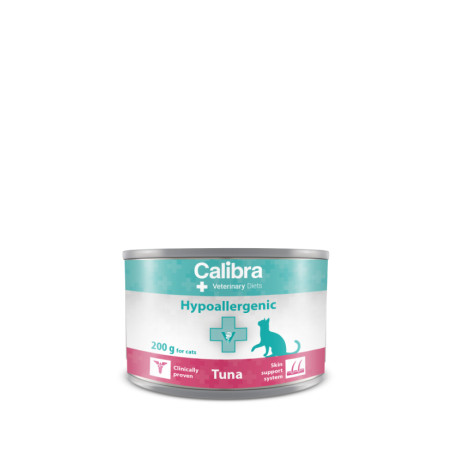 Calibra VD Cat  konz. Hypoallergenic Tuna 200g