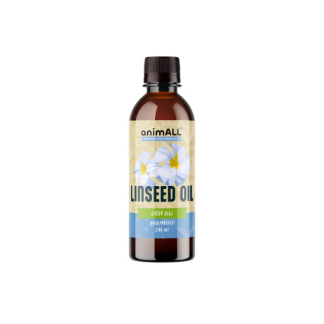 animALL Lněný olej 200ml