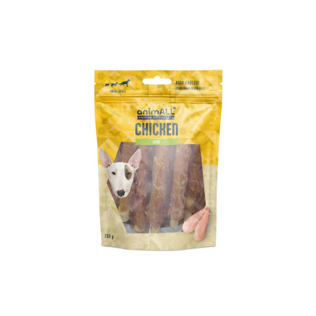 animALL Buvolí tyčka obalená kuřecím masem 250g