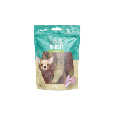 animALL Králičí ouško s kachním 250g