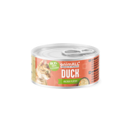 animALL konzerva kočka Kachna plátky 80g
