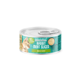 animALL konzerva kočka Králík plátky 80g