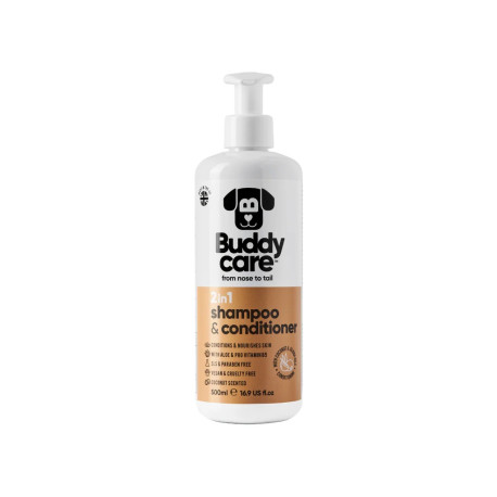 Šampon a kondicionér pro psy Buddycare 2v1 Cocon.500ml