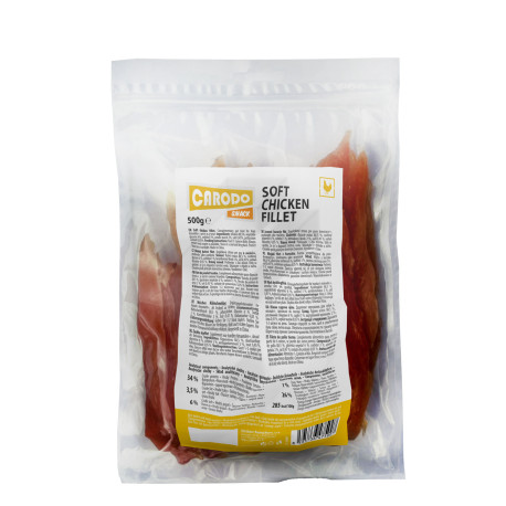 CARODO Dog poch. Měkký kuřecí filet 500g
