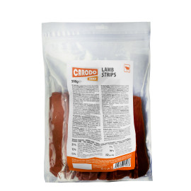 CARODO Dog poch. Jehněčí proužky 500g