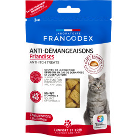 Francodex Pochoutka Anti-itching kočka 65g