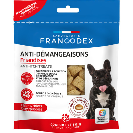 Francodex Pochoutka Anti-itching pes 65g