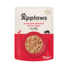 Applaws Cat kapsa Adult Jelly kuřecí prsa s hovězím70g