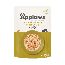 Applaws Cat kapsa Adult Jelly kuř.prsa s jehněčím 70g