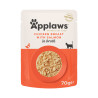 Applaws Cat kapsa Adult Broth kuřecí prsa s lososem70g