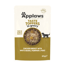 Applaws Dog kapsa Toppers Gravy kuřecí s dýní 85g