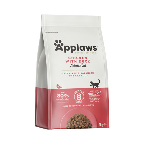 Applaws Cat granule Adult kuře s kachnou 2kg