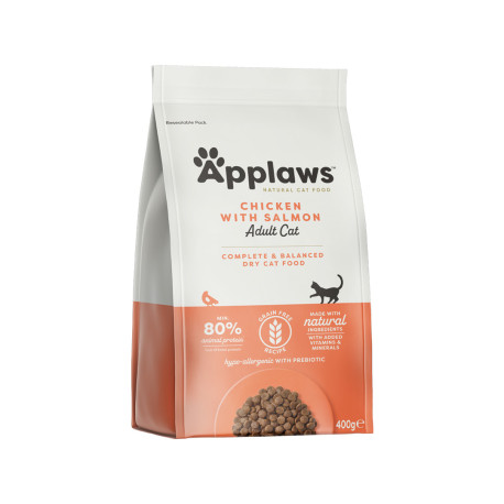 Applaws Cat granule Adult kuře s lososem 400g