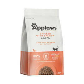 Applaws Cat granule Adult kuře s lososem 2kg