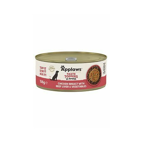 Applaws Dog konz. Toppers Gravy kuře s hovězím 156g