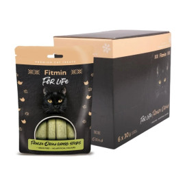 Pochoutka FFL cat Mraz.suš.tyčinky s koč.trávou 6x30g
