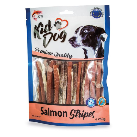 Pochoutka KIDDOG losos v proužku 250g