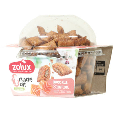 Pochoutka kočka CRUNCHY Losos Zolux