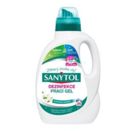 SANYTOL dezinfekce prací gel s vůní květů 1,7l/34dávek