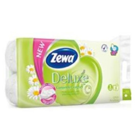 Wc toaletní papír ZEWA Deluxe Aqua Tube White 3V 8ks