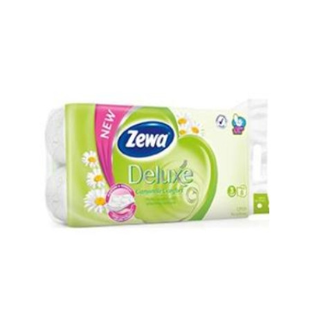 Wc toaletní papír ZEWA Deluxe Aqua Tube White 3V 8ks