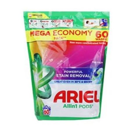 Prací kapsle Ariel Color sáček 60ks
