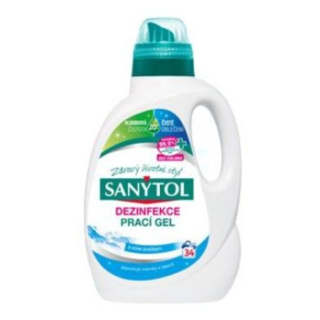 SANYTOL dezinfekce prací gel Grand Air 1,7l/34dávek