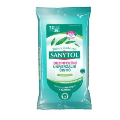 SANYTOL dezinfekční /univerzální utěrky 36ks