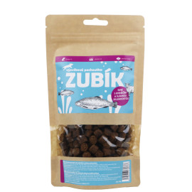 Pochoutka ZUBÍK Výcvik. rybí s jehněčím,slávkou z.180g