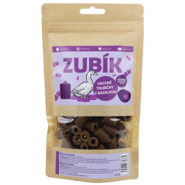 Pochoutka ZUBÍK Kachní trubičky s bazalkou 180g