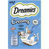 Dreamies kočka pochoutka Creamy s lososem 4x10g
