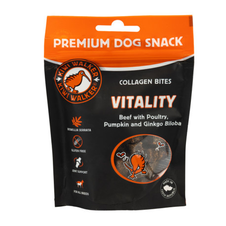 Pochoutka Collagen dog VITALITY 77g Kiwi