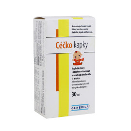 Céčko kapky děti od 1m+ 30ml Generica