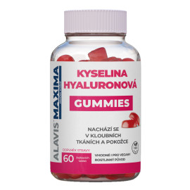 Alavis MAXIMA Kys.Hyal. Gelowa Gummies jahoda 60tbl